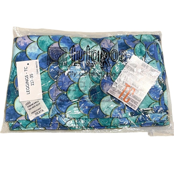 Mermaid Leggings Sz TC/ 14-16 - Picture 5 of 10